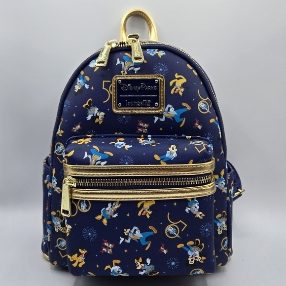 Loungefly Walt Disney World 50th Anniversary Celebration Backpack main image 4